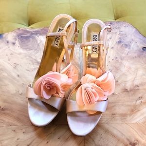 Badgley Mischka Satin Heels